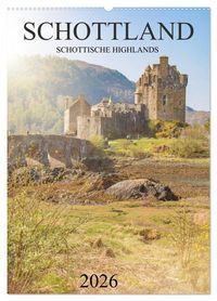 Produktbild: Schottland -Schottische Highlands (Wandkalender 2026 DIN A2 hoch), CALVENDO Monatskalender