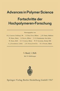 Produktbild: Advances in Polymer Science