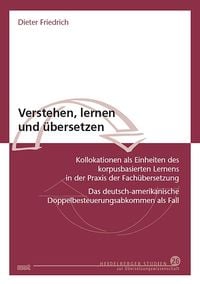 Produktbild: Verstehen, lernen und &uuml;bersetzen