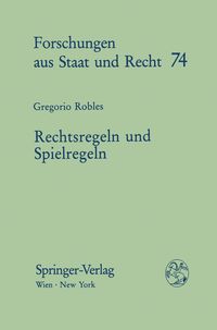 Produktbild: Rechtsregeln und Spielregeln