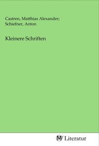 Produktbild: Kleinere Schriften