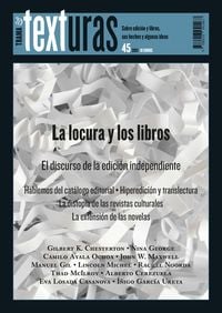 Produktbild: Texturas 45: La locura y los libros