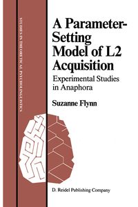 Produktbild: A Parameter-Setting Model of L2 Acquisition