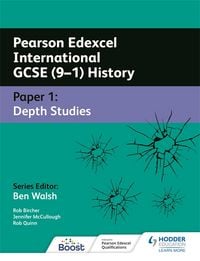 Produktbild: Pearson Edexcel International GCSE 9 1 History: Paper 1 Depth Studie