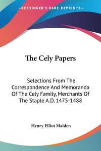 Produktbild: The Cely Papers