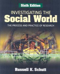 Produktbild: Schutt, R: Investigating the Social World