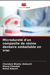 Produktbild: Microduret&eacute; d'un composite de r&eacute;sine dentaire emballable en vrac