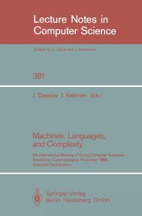 Produktbild: Machines, Languages, and Complexity