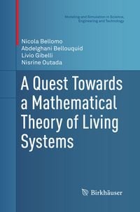 Produktbild: A Quest Towards a Mathematical Theory of Living Systems