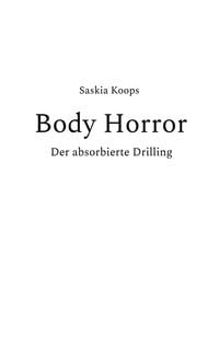 Produktbild: Body Horror