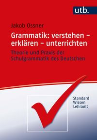 Produktbild: Grammatik: verstehen - erkl&auml;ren - unterrichten