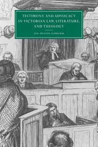 Produktbild: Testimony and Advocacy in Victorian Law, Literature, and Theology