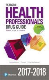 Produktbild: Shannon, M: Pearson Health Professional's Drug Guide 2017-20