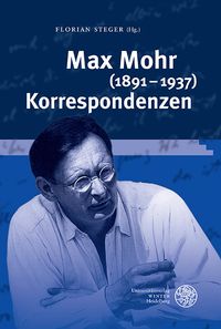 Produktbild: Max Mohr (1891-1937) Korrespondenzen