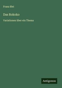 Produktbild: Das Rokoko
