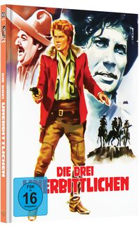 Produktbild: Die drei Unerbittlichen - Mediabook - Cover B - Limited Edition (Blu-ray+DVD)