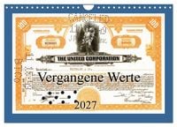 Produktbild: Vergangene Werte (Wandkalender 2027 DIN A4 quer), CALVENDO Monatskalender