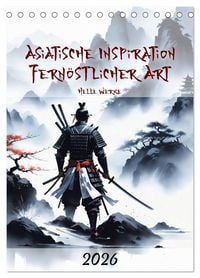 Produktbild: Asiatische Inspiration Fern&ouml;stlicher Art - Helle Werke (Tischkalender 2026 DIN A5 hoch), CALVENDO Monatskalender