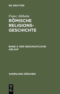 Produktbild: Der geschichtliche Ablauf