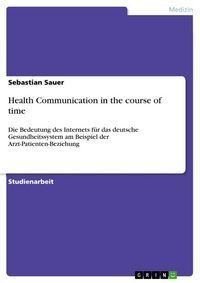 Produktbild: Health Communication in the course of time