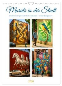 Produktbild: Murals in der Stadt (Wandkalender 2026 DIN A4 hoch), CALVENDO Monatskalender