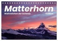 Produktbild: Matterhorn - Wahrzeichen der Schweiz (Tischkalender 2026 DIN A5 quer), CALVENDO Monatskalender