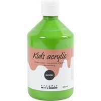 Produktbild: Creativ Company Acrylfarbe Gl&auml;nzend, Hellgr&uuml;n, 500 ml/ 1 Fl.