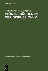 Produktbild: W&ouml;rterb&uuml;cher in der Diskussion IV