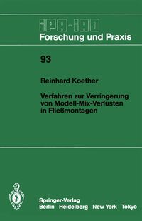 Produktbild: Verfahren zur Verringerung von Modell-Mix-Verlusten in Flie&szlig;montagen