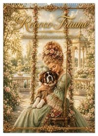 Produktbild: Rococo Tr&auml;ume (Wandkalender 2027 DIN A2 hoch), CALVENDO Monatskalender