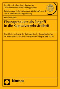 Produktbild: Finanzprodukte als Eingriff in die Kapitalverkehrsfreiheit