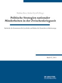 Produktbild: Politische Strategien nationaler Minderheiten in der Zwischenkriegszeit