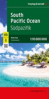 Produktbild: freytag & berndt Stra&szlig;enkarte S&uuml;dpazifik 1:10 Mio.
