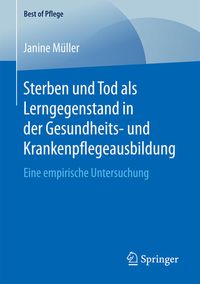 Produktbild: Sterben und Tod als Lerngegenstand in der Gesundheits- und Krankenpflegeausbildung.