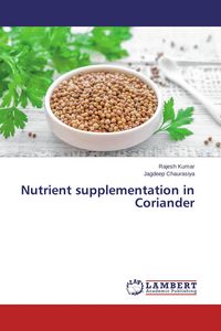 Produktbild: Nutrient supplementation in Coriander