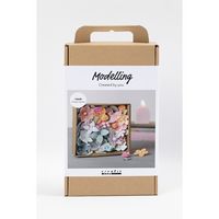 Produktbild: Creativ Company DIY Kreativ Set Modellieren, Blumen, Pastellfarben