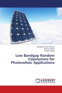 Produktbild: Low Bandgap Random Copolymers for Photovoltaic Applications