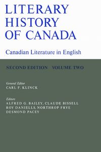 Produktbild: Literary History of Canada