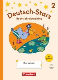 Produktbild: Deutsch-Stars - Rechtschreibtraining Ausgabe ab 2025 - 2. Schuljahr