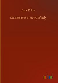 Produktbild: Studies in the Poetry of Italy