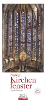 Bild vom Artikel Prächtige Kirchenfenster Kalender 2024 vom Autor Achim Bednorz