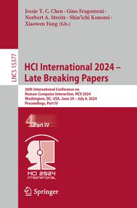 Produktbild: HCI International 2024 &ndash; Late Breaking Papers