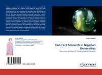 Produktbild: Contract Research in Nigerian Universities