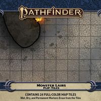 Produktbild: Pathfinder Flip-Tiles: Monster Lairs
