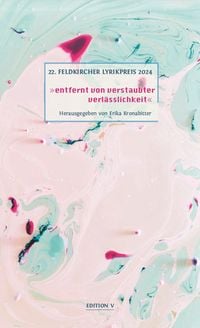 Produktbild: 22. Feldkircher Lyrikpreis 2024