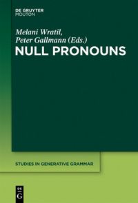 Produktbild: Null Pronouns