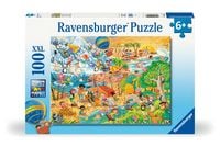 Produktbild: Kinderpuzzle 100 XXL Teile - Die 4 Jahreszeiten