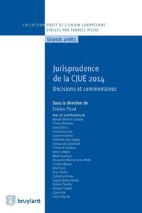 Produktbild: Jurisprudence de la CJUE 2014