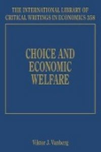 Produktbild: Choice and Economic Welfare