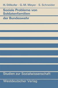 Produktbild: Soziale Probleme von Soldatenfamilien der Bundeswehr